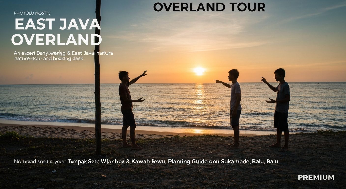 East Java Overland Tour Packages — Multi-Day Banyuwangi, Ijen, Tumpak Sewu & Bromo