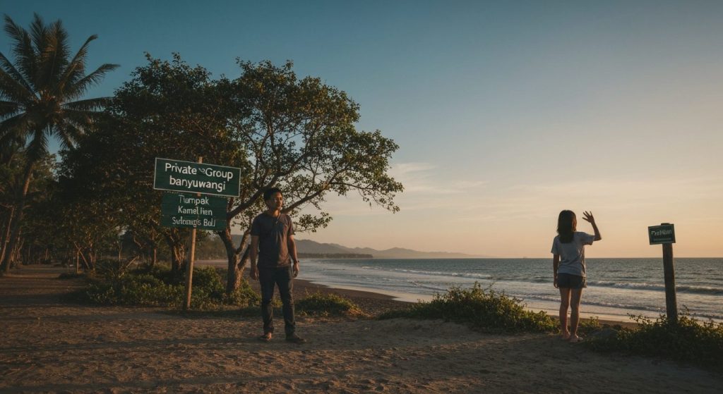 private vs group banyuwangi tours which is better — Photorealistic editorial travel photograph relevant to: An expert Ba
